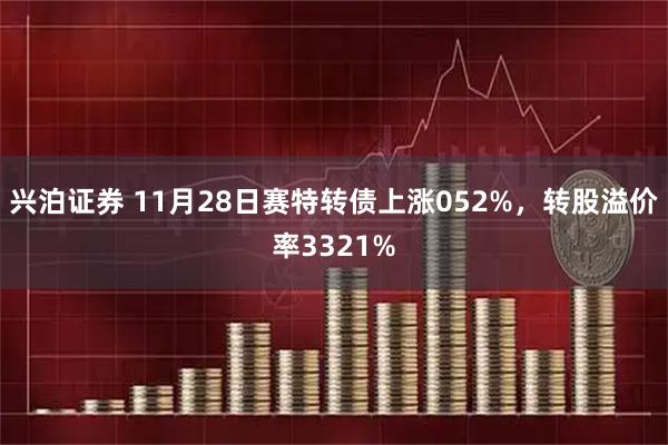 兴泊证券 11月28日赛特转债上涨052%，转股溢价率3321%