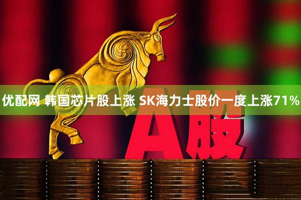 优配网 韩国芯片股上涨 SK海力士股价一度上涨71%